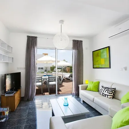 Luxury Cyprus Indigo Private Pool Sea View 1 Bdr Paphos